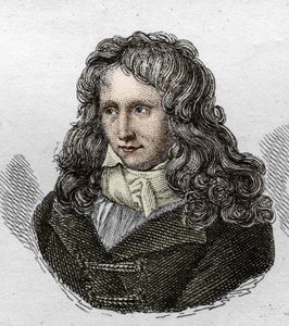 Portrait of Henri Bernardin de Saint Pierre, French Writer. Engraving from 1835 by Unknown artist
