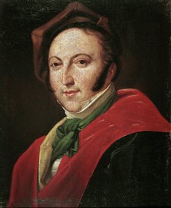 Portrait of Italian composer Gioacchino Rossini