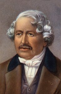 Portrait of Jacques Daguerre, inventor of the daguerreotype by Unknown Artist