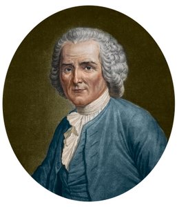 Portrait of Jean Jacques Rousseau