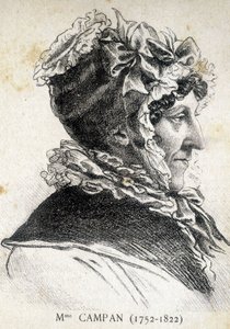 Portrait of Jeanne Louise Henriette Genest, Madame Campan (1752 - 1822), French educator - in 