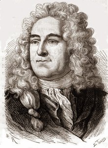 Portrait of John Law, Scottish Financial who caused bankruptcy in 1720 by Unknown artist