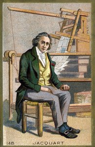 Portrait of Joseph Marie Jacquard (1752-1834), French mechanic inventor of the loom by Unknown artist