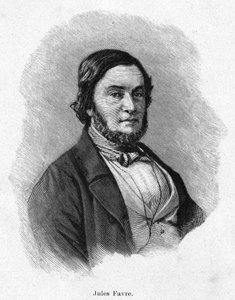 Portrait of Jules Favre (1809 -1880), French Politician by Unknown artist