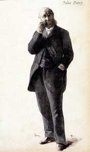 Portrait of Jules Ferry, circa 1880 by Unknown artist