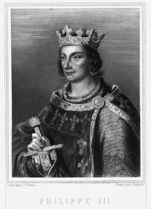 Portrait of King Philip III of France, known as Philip the Bold - in 