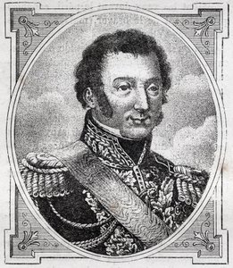 Portrait of Louis Auguste Victor de Ghaisne de Bourmont (1773-1846), marshal of France by Unknown artist