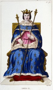 Portrait of Louis IX or Saint Louis (1214 - 1270) by Unknown artist