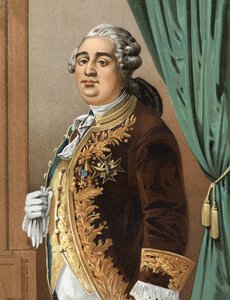 Portrait of Louis XVI (1754 - 1793), King of France after “Hombres y Mujeres Celebres”. Barcelona 1877. by Unknown artist