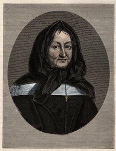 Portrait of Madame Marie de Rubelles, Lady of Miramion, founder of the Daughters of the Holy Family