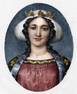 Portrait of Marguerite de Provence (1221 - 1295), Queen of France by Unknown artist