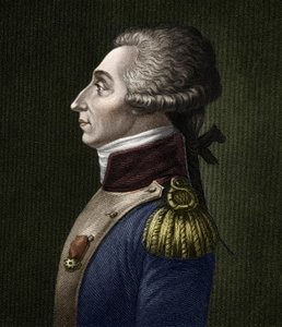 Portrait of Marie Joseph Gilbert Motie Motier, Marquis de Lafayette (1757-1834), French aristocrat and military by Unknown artist