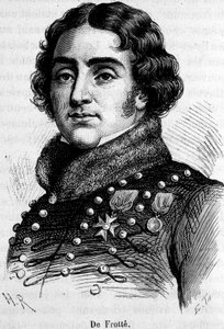 Portrait of Marie Pierre Louis, Count De Frotté (1755-1800), chief of the Norman chouannerie, he was shot by Bonaparte