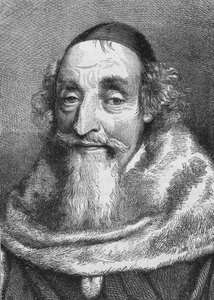 Portrait of Mathieu Molé (1584 to 1656). Son of Edouard Molé, he was first president of the Parlement of Paris (1641). by Unknown artist