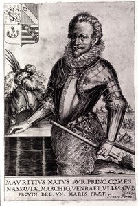 Portrait of Maurice de Nassau, Prince of Orange by Unknown artist