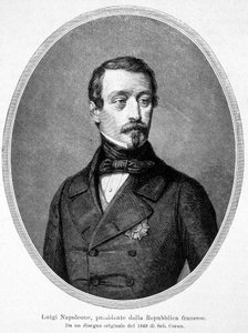 Portrait of Napoleon III by Unknown artist