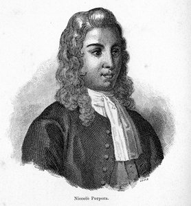 Portrait of Nicola Porpora, Italian composer