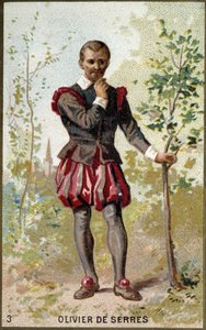 Portrait of Olivier de Serres (1539 - 1619), French Agronomist by Unknown artist
