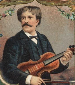 Portrait of Pablo de Sarasate, Spanish violinist and composer