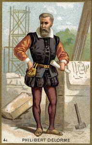 Portrait of Philibert Delorme, French architect, designer and theorist by Unknown artist