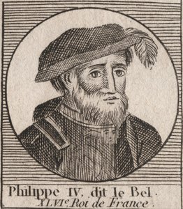 Portrait of Philip IV the Fair by Unknown artist