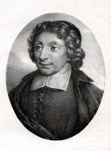 Portrait of Pierre Nicole (1625 - 1695) ardent defender of Jansenism from a painting of the Port Royal. by Unknown artist