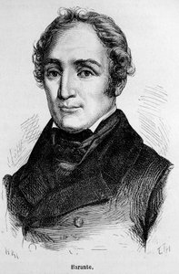 Portrait of Prosper Brugiere de Barante, French historian and politician (1782 - 1866) by Unknown artist