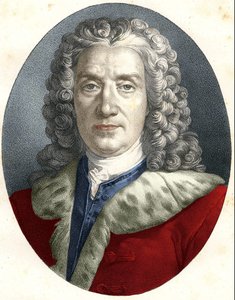 Portrait of Prosper Jolyot, Sieur De Crais-Billon, dit Crébillon (father) (1674 - 1762) French Playwright by Unknown artist