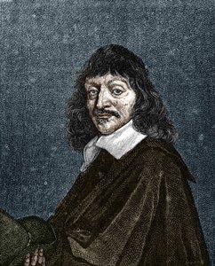 Portrait of René Descartes (1596-1650).