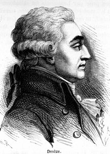 Portrait of Romain Deseze or De Seze (1748-1828), Lawyer of Louis XVI During His Trial by Unknown artist