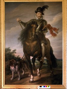 Portrait of Sigismond III Vasa on Horseback by Unknown artist