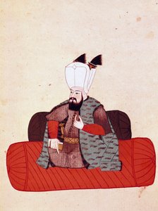 Portrait of Sultan Amurat III (1574-1595) (1828)