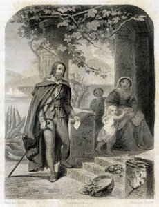 Portrait of Torquato Tasso, known in French as Le Tasse (1544 - 1595)
