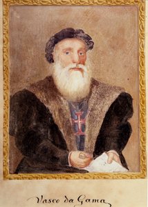 Portrait of Vasco de Gama - in “The Life of Prince Henri of Portugal surnamed the Navigator” by Richard Henri Major
