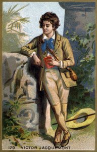 Portrait of Victor Jacquemont, French botanist and traveler by Unknown artist