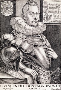 Portrait of Vincent Gonzague, Duke of Mantua by Unknown artist
