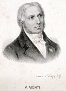 Portrait of Vincenzo Monti (1754 - 1828), Italian Poet by Unknown artist