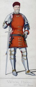 Portrait of Vittore Pisani. Venetian Admiral (1324 - 1380) by Unknown artist