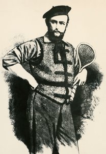 Portrait of Walter Clopton Wingfield by Unknown artist