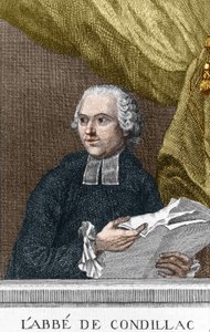 Portrait of the Abbe Etienne Bonnot de Condillac (1715 - 1780) philosopher francais