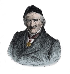 Portrait of the English doctor Jacques Lordat by Unknown artist