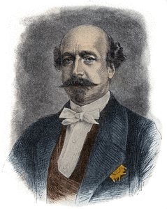 Portrait of Charles de Morny, Count of Morny (or Duke) (1811-1865) half-brother of Napoleon III by Unknown artist