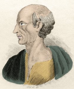 Portrait of the Greek philosopher Antisthene