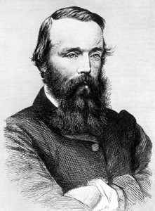 Portrait of the Irish explorer Robert O
