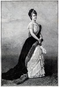 Portrait of Elizabeth, Queen of Romania by Unknown artist