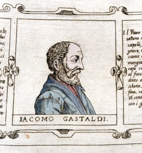 Portrait of Giacomo Gastaldi, Cartographer (?-1566) by Unknown artist