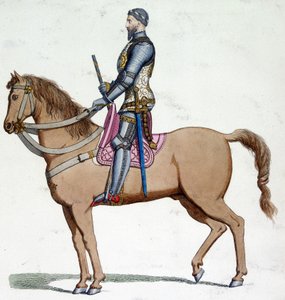Portrait on Horseback of Bernabo Visconti (1319-1385), Lord of Milan by Unknown artist