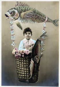 Postcard of April 1st, Early 20th Century by Unknown Artist