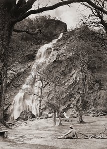 Powerscourt Waterfall, Ireland by Unknown artist