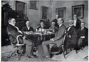 President McKinley and his Cabinet in the White House
